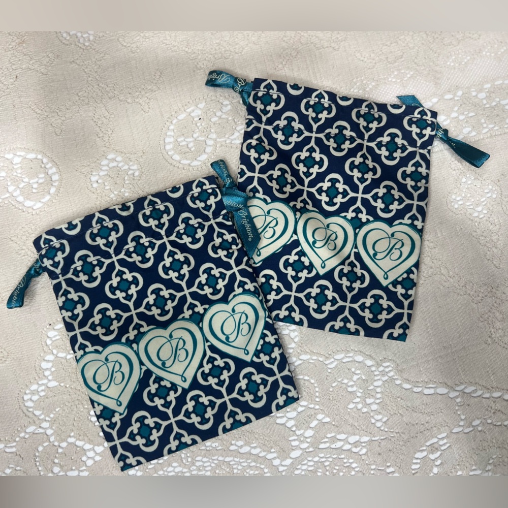 Brighton Jewelry Drawstring Bags – Set of 2